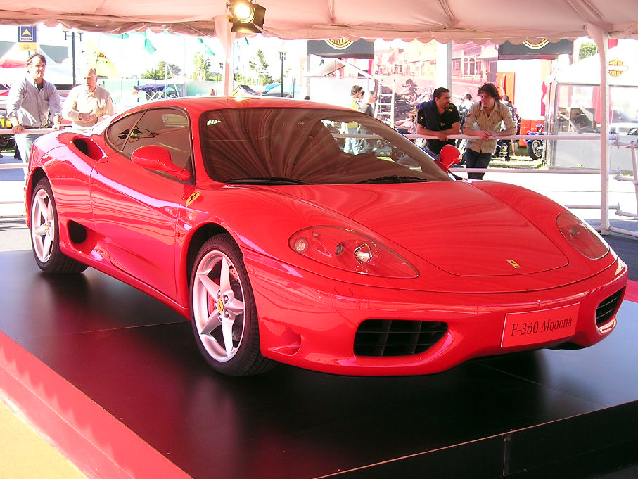 Red Ferrari 360 Modena Picture