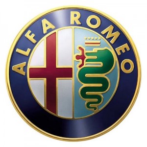 Large Alfa Romeo Car Logo