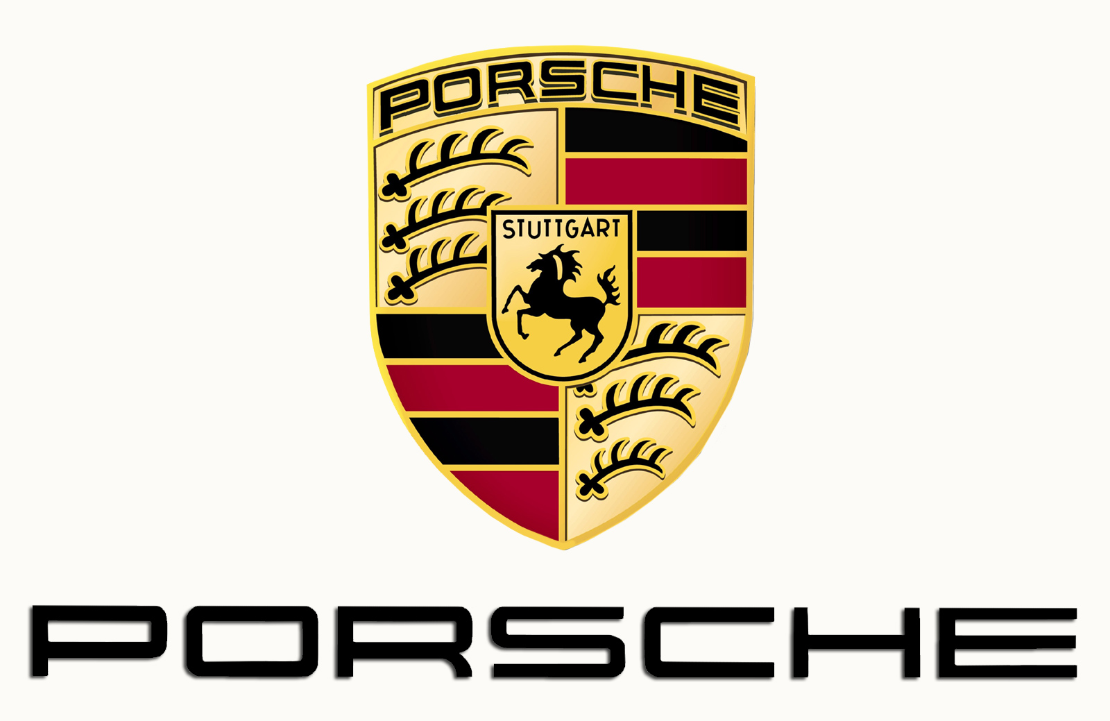 Porsche Brand Logo Car Symbol With Name Royalty Free Vector - Bank2home.com