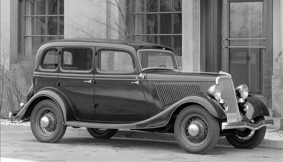 Bonnie and clyde ford car #10