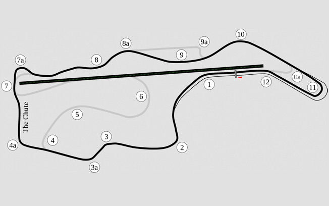 Sonoma Raceway Track