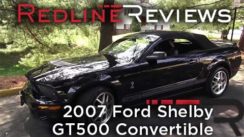 2007 Ford Shelby GT500 Convertible Review & Test Drive