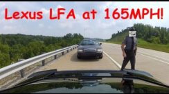 Lexus LFA Gets BUSTED by Cops