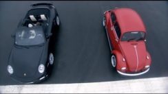 Porsche Turbo vs VW Beetle Drag Race on Top Gear