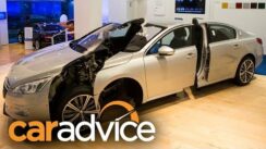 New Car Safety Technology: NRMA Crashed Car Showroom