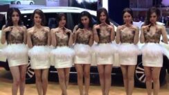 Ssangyong Auto Show Girls