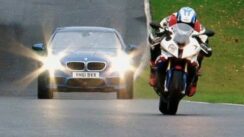 BMW M5 vs BMW S1000RR Superbike