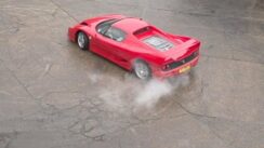 Ferrari F50 Slow Motion Burnouts