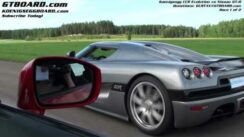 Nissan GTR vs Koenigsegg CCR Evolution Drag Race Video