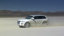 Volkswagen Touareg TDI Top Speed Dry Lake Test