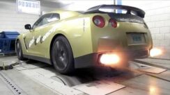 Nissan GT-R Switzer P800 – Dyno Pull with Backfire!