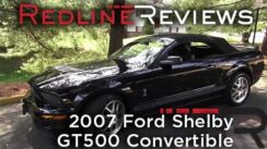 2007 Ford Shelby GT500 Convertible Review & Test Drive
