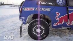 Volkswagen Race Touareg 3 in the Snow