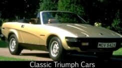 Classic Triumph Cars Video
