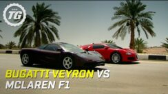 Bugatti Veyron vs McLaren F1