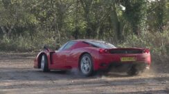 Ferrari Enzo Drifting in Slow Motion