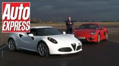 Alfa Romeo 4C vs Porsche Cayman on Track