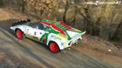 Lancia Stratos Rally Car in Action