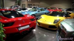 How Many Supercars Can You Squeeze into a Showroom?