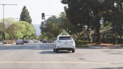 Google Self-Driving Cars Navigating City Streets