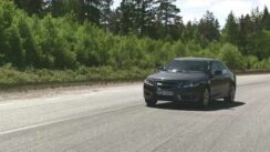 Saab 9-5 Handling Track Video