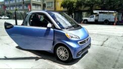 Smart ForTwo Electric Car Test Drive