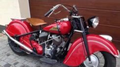 Vintage 1948 Indian Chief Motorcycle