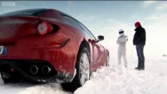 Ferrari FF vs Bentley Continental V8 on Ice!