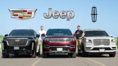 2022 Jeep Grand Wagoneer vs Cadillac Escalade vs Lincoln Navigator | Luxury SUV Comparison