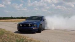 2008 Mustang GT Burnout!