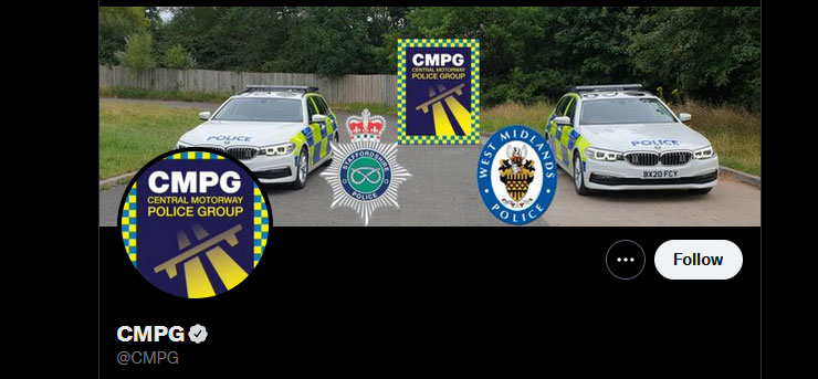 Central Motorway Police Group Twitter