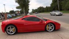 Ferrari Supercars at Cars & Coffee Car Show