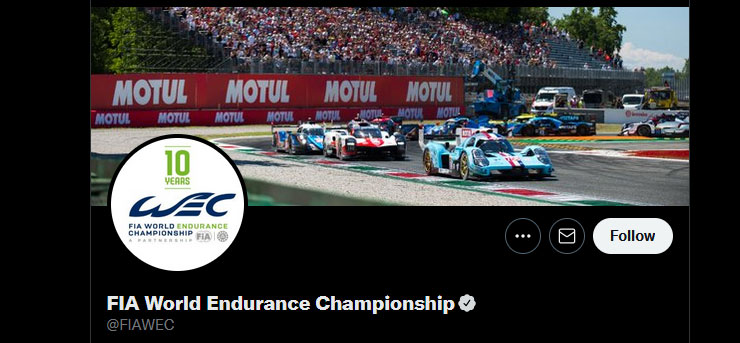Fia World Endurance Championship Twitter