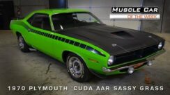1970 Plymouth ‘Cuda AAR Sassy Grass Green Video