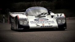 All Out in a Le Mans Winning Porsche 962