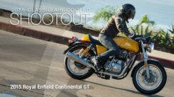2015 Royal Enfield Continental GT Classic Bike Shootout
