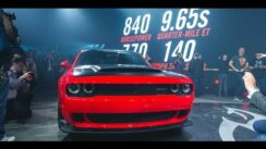 2018 Dodge Demon Burnout, Launch, Specs & Reveal