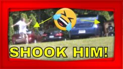 Funny Car Crash Scare Prank