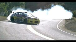 Tanner Foust Drift Mulholland Drive in Scion