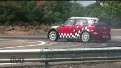 Driving the Mini Countryman WRC Rally Car
