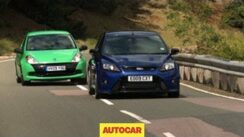 Renaultsport Clio 200 Cup vs Ford Focus RS