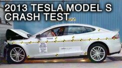 2013 Tesla Model S Frontal Crash Test Video