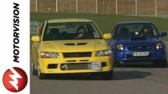 Mitsubishi Evo 7 vs Subaru WRX STI