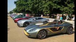 Aston Martin Centenary Celebration at Kensington Gardens