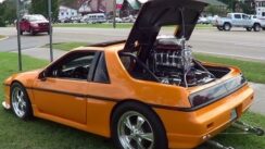 1984 Pontiac Fiero with Supercharged V-8
