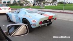 Blue Superformance Ford GT40 Gulf Replica
