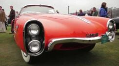 1955 Lincoln Indianapolis Boano Coupe at Pebble Beach