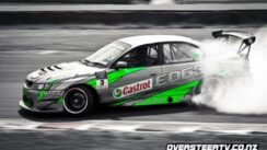 Holden Car Drifting