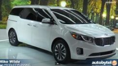 2015 Kia Sedona Minivan Overview at New York Auto Show