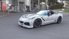 2018 Corvette ZR1 Spotted Testing